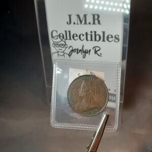 BN 1900 Great Britain Penny Victoria 3rd portrait